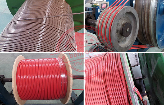 并聯(lián)恒功率電伴熱帶生產(chǎn)場景